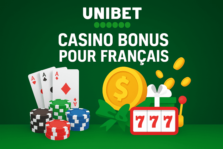 Portail Unibet Casino avec Top Bonus pour Français
